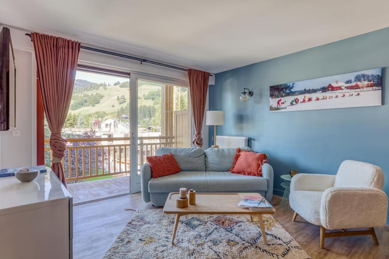 Rare ! Appartement Renove Dans Le Village Pieton De Megève Eksteriør bilde
