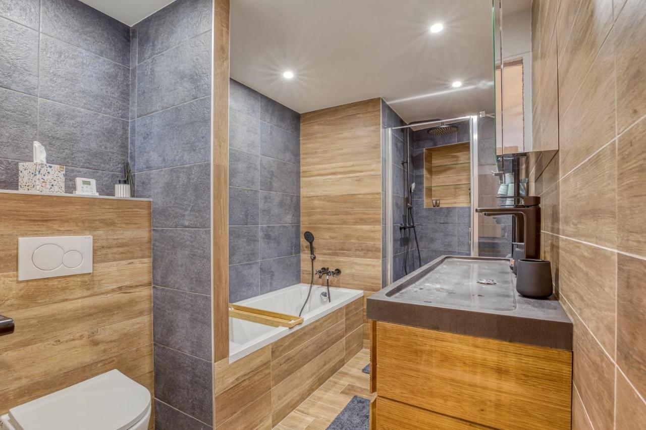 Rare ! Appartement Renove Dans Le Village Pieton De Megève Eksteriør bilde