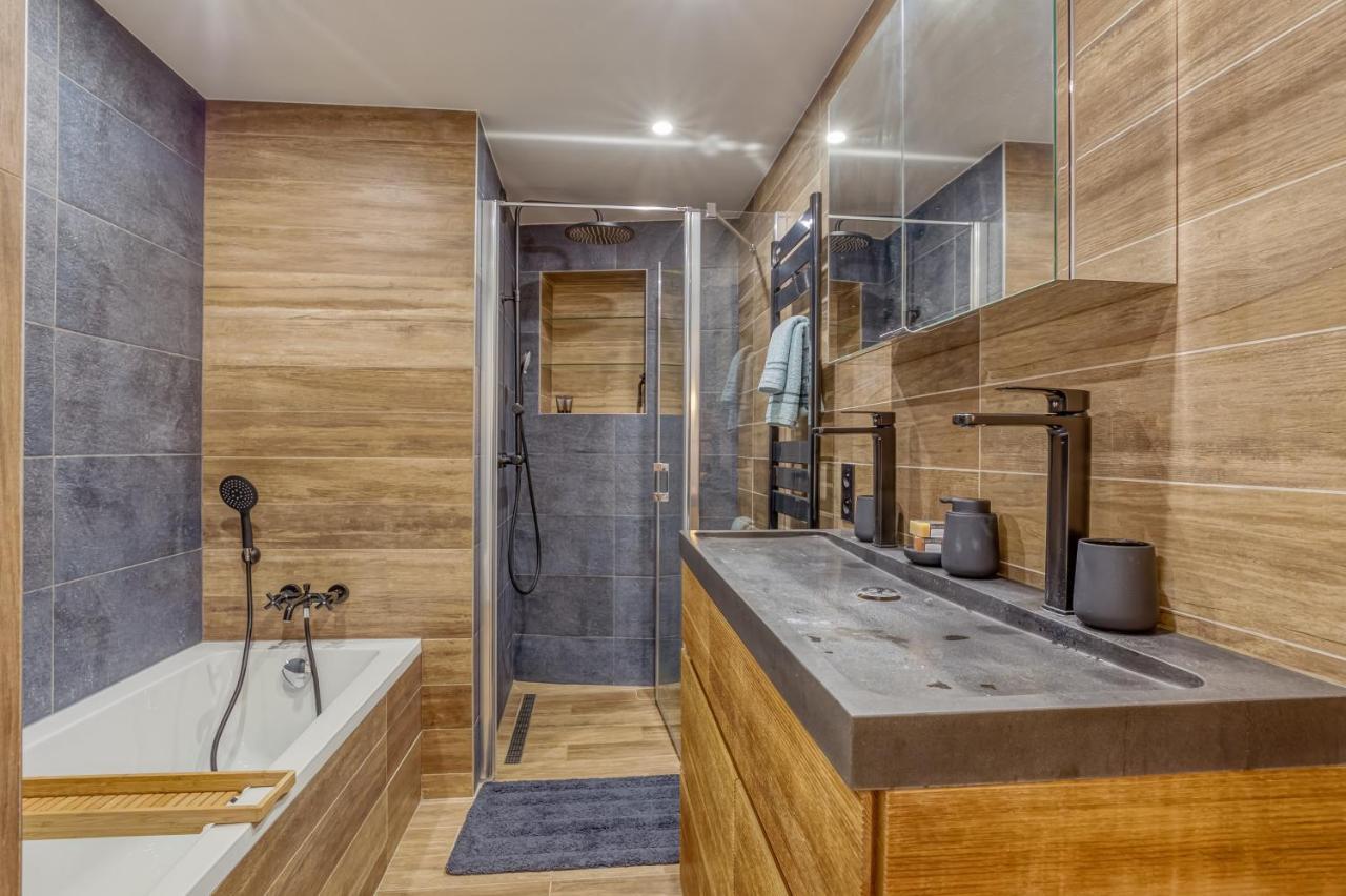 Rare ! Appartement Renove Dans Le Village Pieton De Megève Eksteriør bilde